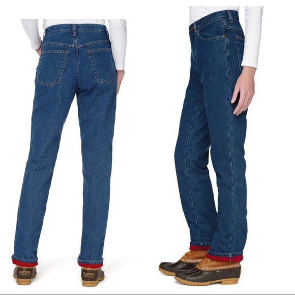 Fleece Lined Relaxed Fit Jeans - Picture 2 of 12